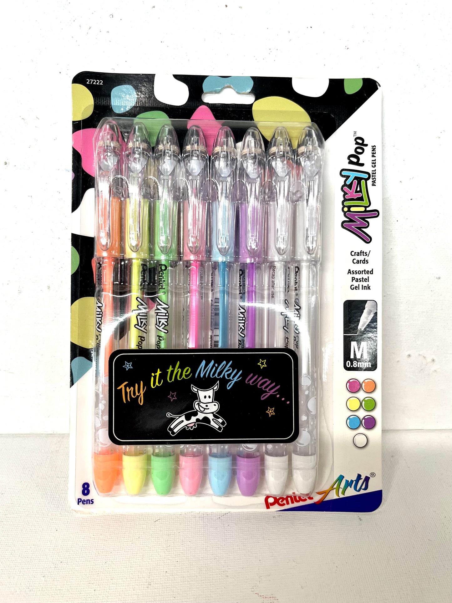 MILKI POP GEL PEN SET 0.8MM