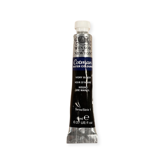 WATERCOLOR COTMAN IVORY BLACK 8 ml